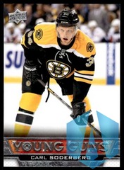 2013-14 Upper Deck Young Guns Carl Soderberg ROOKIE Boston Bruins #201